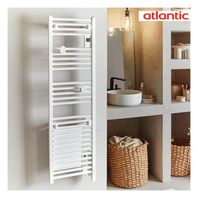 Sèche-serviettes ATLANTIC électrique soufflant connecté DORIS NEO Etroit