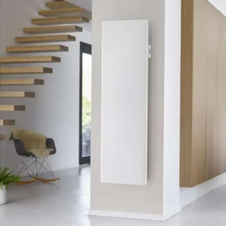 Radiateur electrique Acova vertical inertie fonte MARA connecté