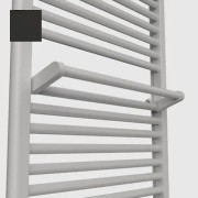 Sèche-serviettes électrique satin noir 300W Ezybain - INTUIS M172120