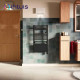 Sèche-serviettes électrique 500W étroit Ezybain Noir - INTUIS M172121