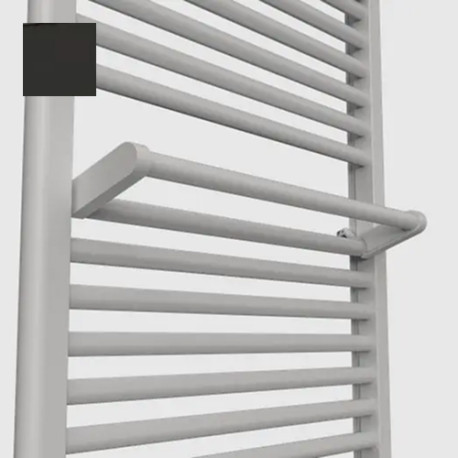 Sèche-serviettes électrique soufflant 500+800W satin noir Ezybain boost - INTUIS M172225