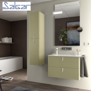 Meuble de salle de bains 2 tiroirs UNIIQ 800 salvia - SALGAR 96637