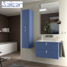 Meuble de salle de bains 2 tiroirs UNIIQ 800 azul altamar - SALGAR 96640
