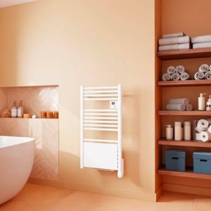 Sèche-serviettes électrique soufflant blanc 300W+1000W Ezybain nativ - INTUIS M245214