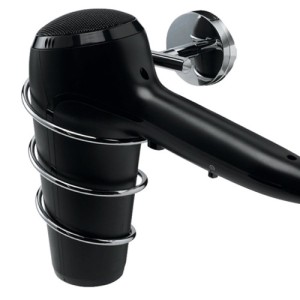 Porte sèche-cheveux à accrocher sur sèche-serviettes chromé - Thermor 498015