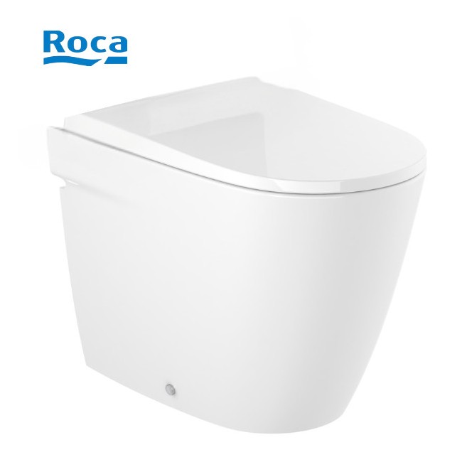 Cuvette au sol rimless Round Dual Ona Blanc - Roca A342688000