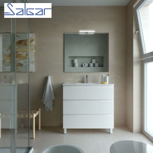 Meuble de salle de bains 3 tiroirs SPIRIT 900 WHITE COTTON - SALGAR 102764