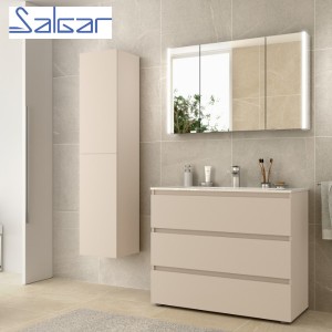 Meuble de salle de bains 3 tiroirs SPIRIT 1000 MACCHIATO - SALGAR 103486