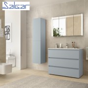 Meuble de salle de bains 3 tiroirs SPIRIT 1000 Blue Fog - SALGAR 103491