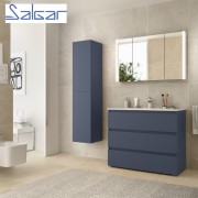 Meuble de salle de bains 3 tiroirs SPIRIT 1000 NIGHT BLUE - SALGAR 103496