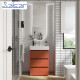 Meuble de salle de bains 3 tiroirs SPIRIT 700 TERRACOTA - SALGAR 103508