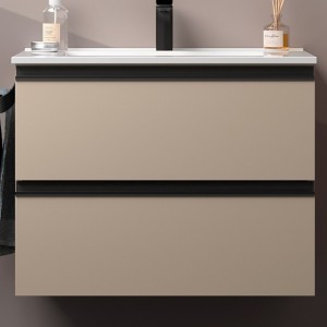 Meuble de salle de bains 2 tiroirs SPIRIT 700 MACCHIATO - SALGAR 103447