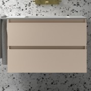 Meuble de salle de bains 2 tiroirs SPIRIT 800 MACCHIATO - SALGAR 103448