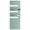 Sèche-serviettes électrique ATLANTIC 1750W (750W+1000W) Mât à droite SERENIS Premium soufflant
