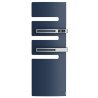 Sèche-serviettes électrique ATLANTIC 1750W (750W+1000W) Mât à droite SERENIS Premium soufflant