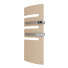 Sèche-serviettes électrique ATLANTIC 1750W (750W+1000W) Mât à droite SERENIS Premium soufflant