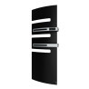 Sèche-serviettes électrique ATLANTIC 1750W (750W+1000W) Mât à droite SERENIS Premium soufflant