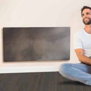 Radiateur à inertie Touch Silicium Terre Lunaire 2000W Horizontal - Valderoma TL2000T