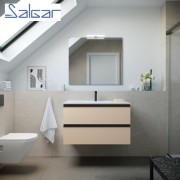 Meuble de salle de bains 2 tiroirs SPIRIT 900 MACCHIATO - SALGAR 103449