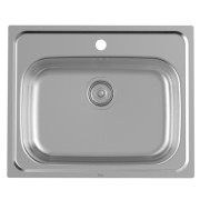 Évier de cuisine 1 bac en Inox à poser sur meuble - ROCA A870410603