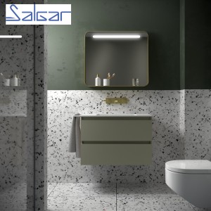 Meuble de salle de bains 2 tiroirs SPIRIT 800 GREEN FOREST - SALGAR 103472
