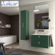 Meuble de salle de bains 2 tiroirs UNIIQ 800 Royal Green - SALGAR 96641