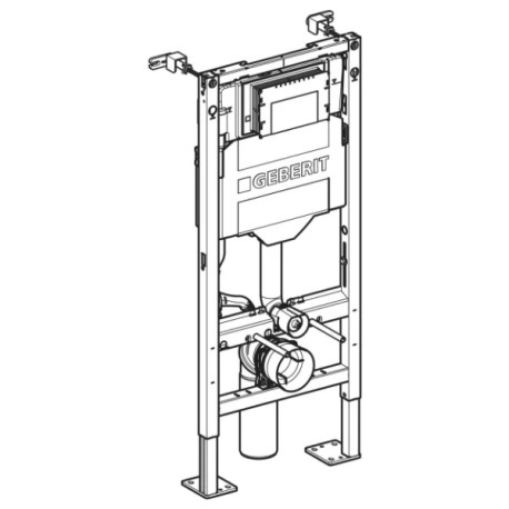 Bâti-support Duofix pour WC suspendu , avec réservoir à encastrer Sigma, autoportant - Geberit 111.333.00.5