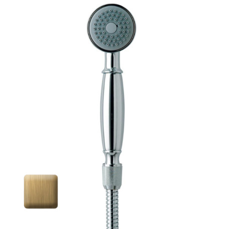 Douchette monojet Ø 55 RETRÒ-GOM bronze - Bossini B01510022