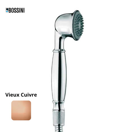 Douchette monojet Ø 55 RETRÒ-GOM vieux cuivre - Bossini B01510047