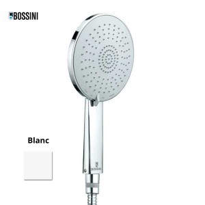 Douchette ronde 3 jets MIXA 140 Blanc - Bossini B01168013