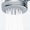 Douchette d'arrêt monojet diamètre 34.5 mm TALITA or - Bossini B00660021