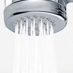 Douchette d'arrêt monojet diamètre 34.5 mm TALITA blanc mat - Bossini B00660045