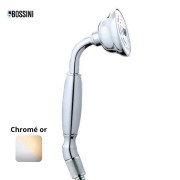 Douchette monojet CHARLESTON chromé or - Bossini B00580130