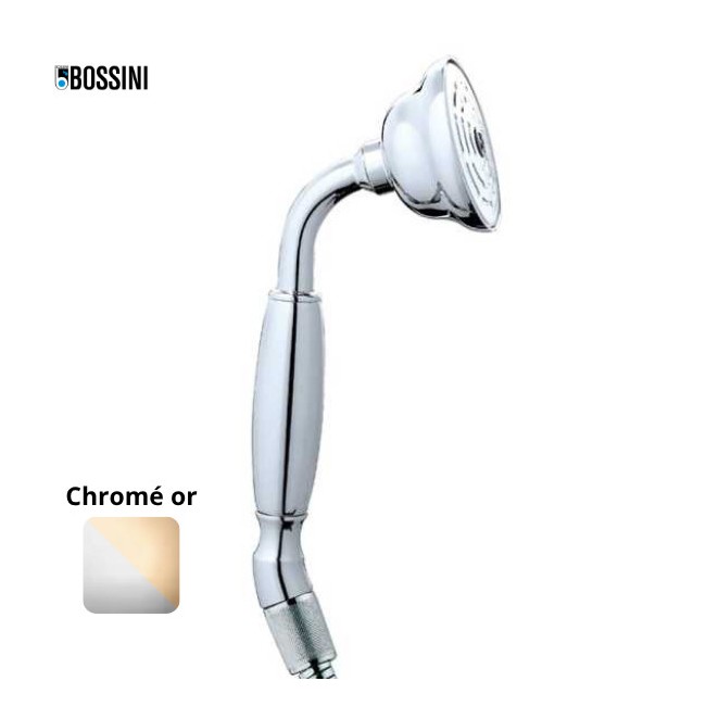 Douchette monojet CHARLESTON chromé or - Bossini B00580130