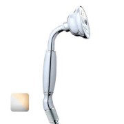 Douchette monojet CHARLESTON chromé or - Bossini B00580130