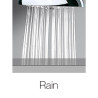 Douchette monojet CHARLESTON nickel satiné - Bossini B00580094