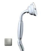 Douchette monojet CHARLESTON nickel satiné - Bossini B00580094