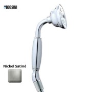 Douchette monojet CHARLESTON nickel satiné - Bossini B00580094
