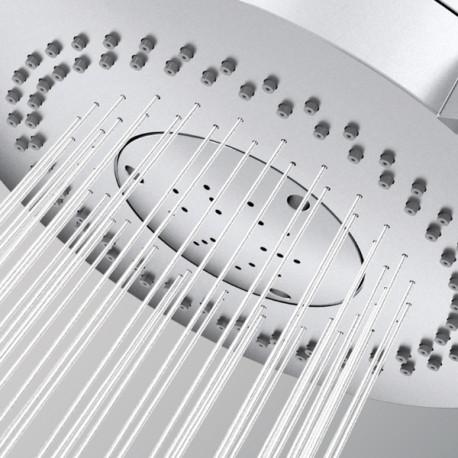 Douchette 3 jets basse pression Classic chromé - Bossini B00192030