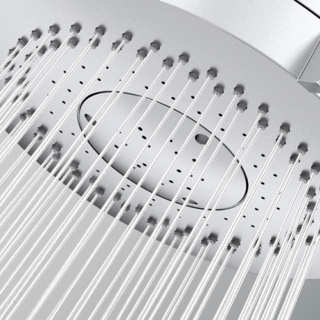 Douchette 3 jets basse pression Classic nickel satiné - Bossini B00192094