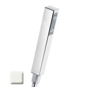 Douchette laiton jet de pluie CUBE blanc mat - Bossini B00255045