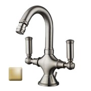 Mélangeur de bidet avec vidage LIBERTY LINE or - BOSSINI Z001401021