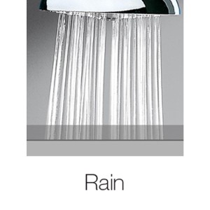 Douchette monojet Liberty-GOM nickel satiné - Bossini B00750094