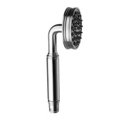 Ensemble sortie murale avec support orientable, flexible 150, douchette Liberty-Gom Nickel satiné - Bossini C17001C094