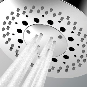 Douchette ronde 3 jets Classic 140 Chromé - Bossini B00191030