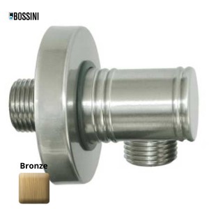 Raccord mural avec rosace 1/2"M NPT Liberty Bronze - Bossini V00223022
