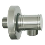 Raccord mural avec rosace 1/2"M GAS Liberty Chromé - Bossini V00225030