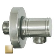 Raccord mural avec rosace 1/2"M GAS Liberty Or - Bossini V00225021