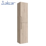 Colonne suspendue 2 portes Vima Chêne Naturel - SALGAR 113617
