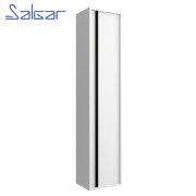 Colonne suspendue 1 porte Attila White Satin - SALGAR 104243